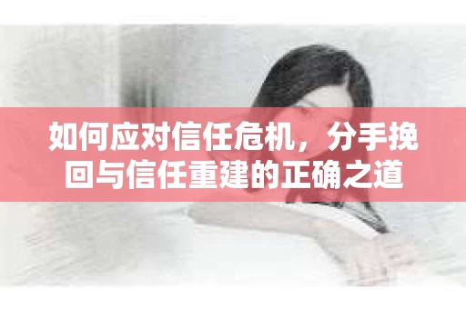 如何应对信任危机，分手挽回与信任重建的正确之道
