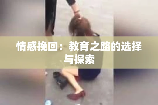 情感挽回：教育之路的选择与探索