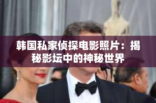 韩国私家侦探电影照片：揭秘影坛中的神秘世界