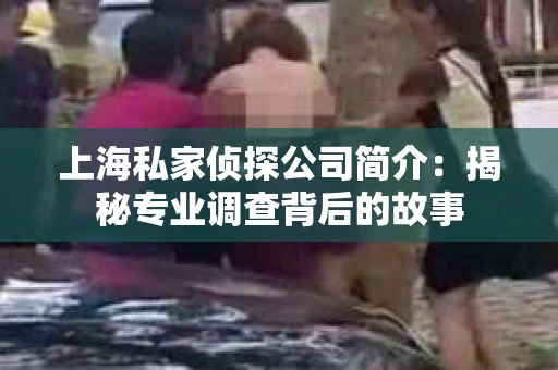 上海私家侦探公司简介：揭秘专业调查背后的故事