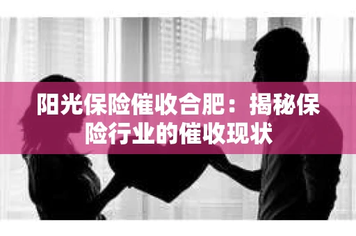 阳光保险催收合肥：揭秘保险行业的催收现状