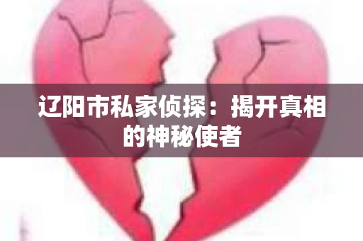 辽阳市私家侦探：揭开真相的神秘使者