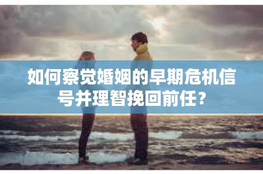 如何察觉婚姻的早期危机信号并理智挽回前任？