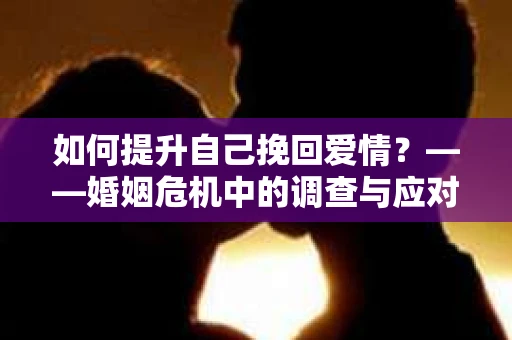 如何提升自己挽回爱情？——婚姻危机中的调查与应对策略