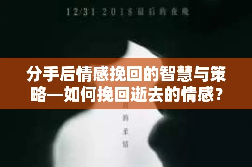 分手后情感挽回的智慧与策略—如何挽回逝去的情感？